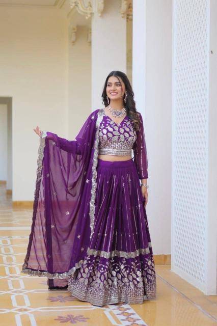 Ram 068 Georgette Lehenga choli wholesale showroom in Pune
